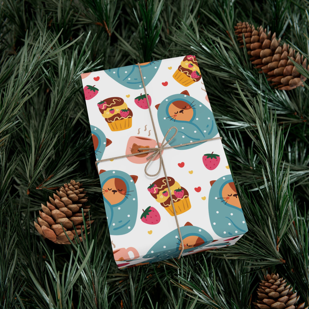 Blanket Cat Gift Wrap
