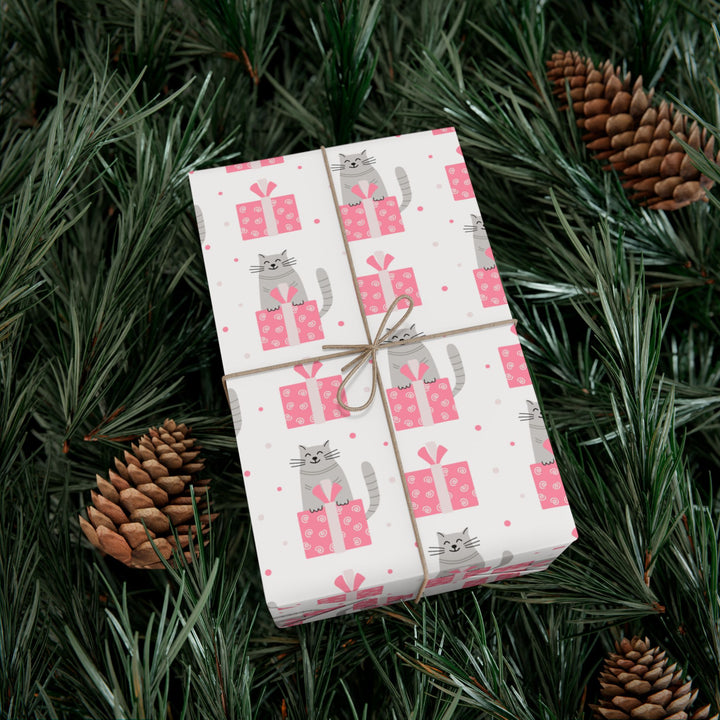 Purrfect Present Kitty Gift Wrap