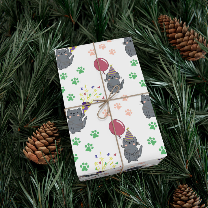 Party Cat Gift Wrap
