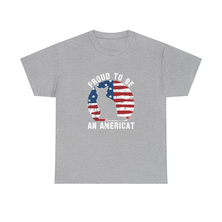 Proud to Be An Americat Cotton Tee