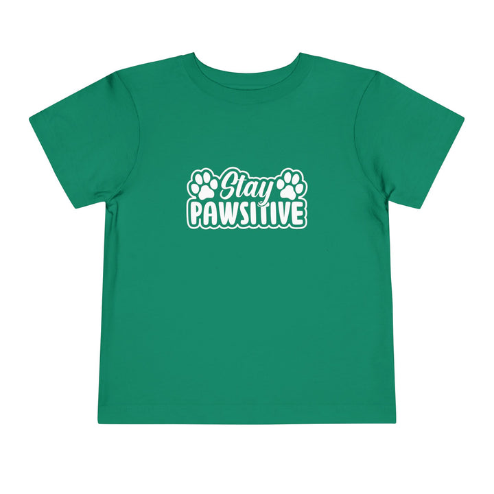Stay Pawsitive Toddler Tee