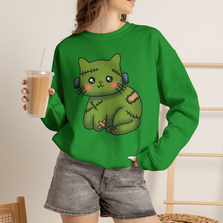 Frankenkitty Unisex Crewneck Sweatshirt