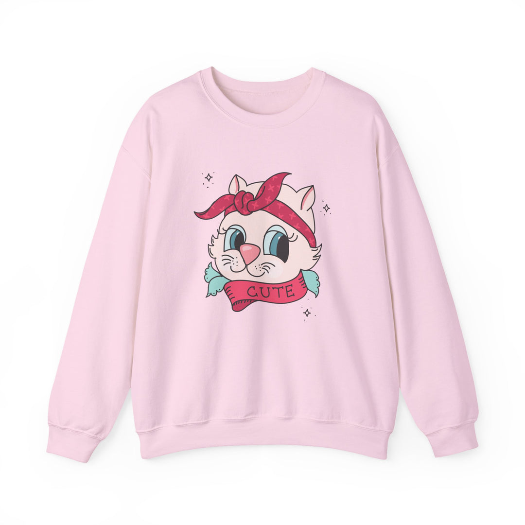 Tattoo Cat Crewneck Sweatshirt
