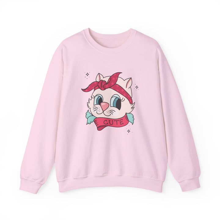 Tattoo Cat Crewneck Sweatshirt