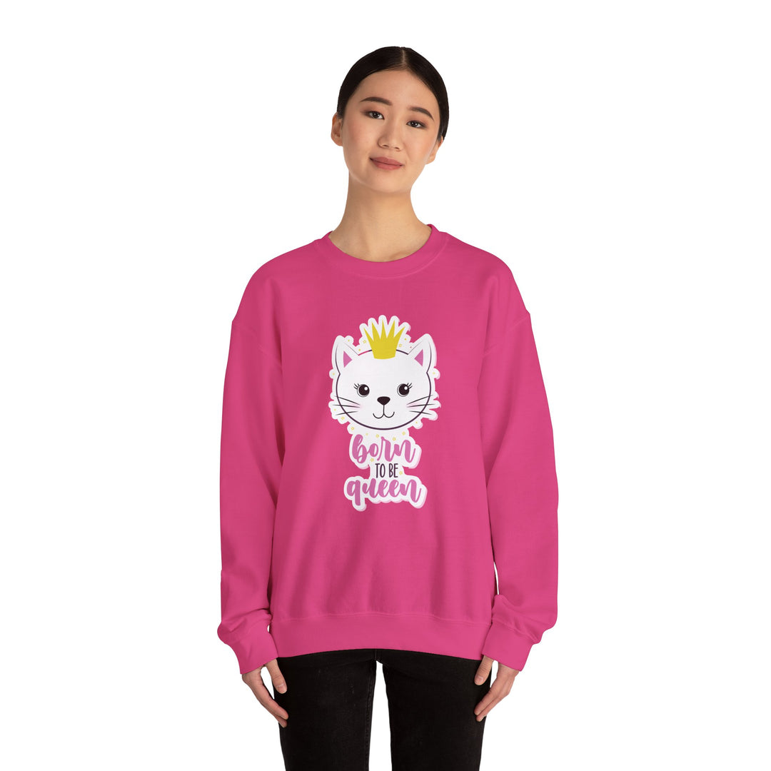 Queen Kitty Crewneck Sweatshirt