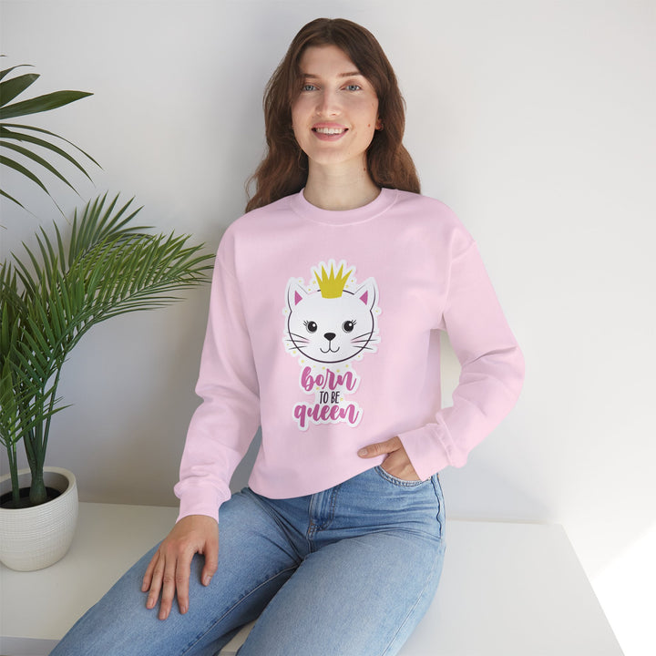 Queen Kitty Crewneck Sweatshirt