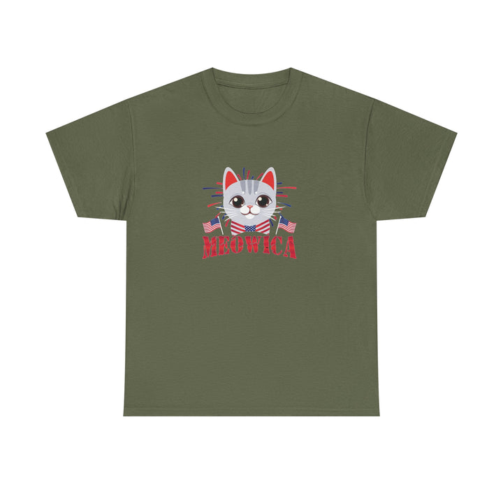 Meowica Cat Cotton Tee