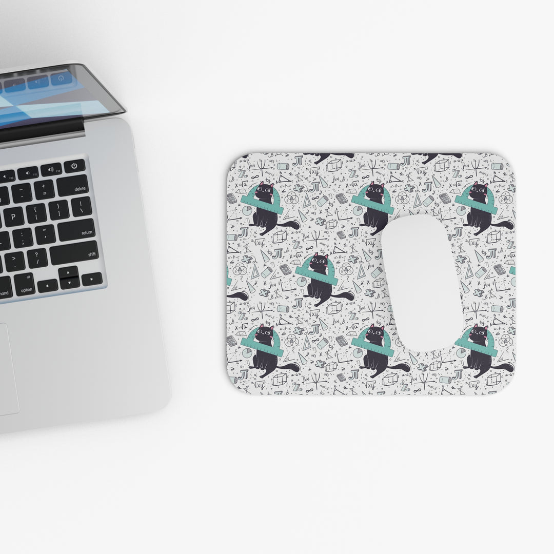 Mathematics Cat Mouse Pad