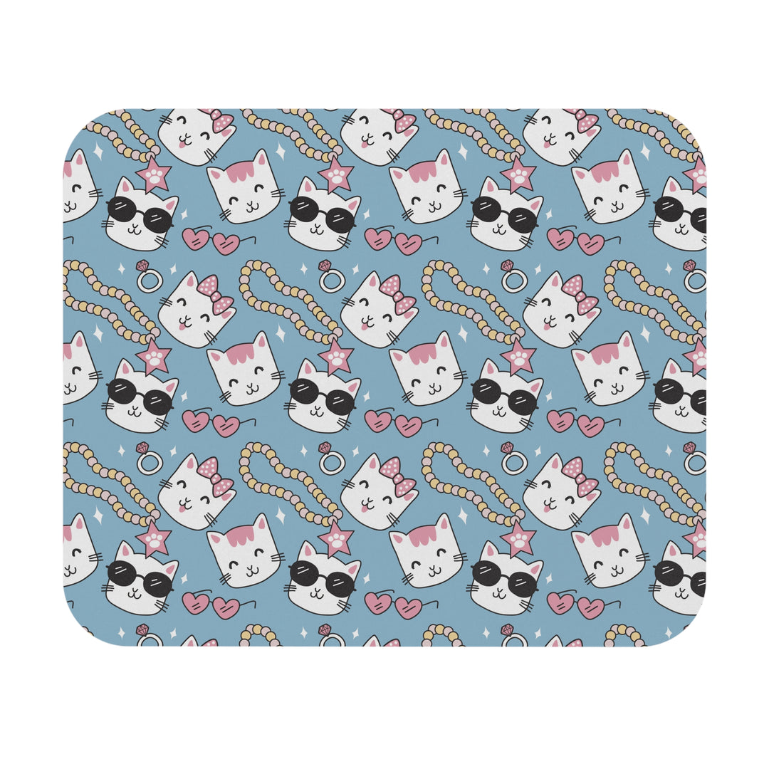 Cats and Pearls Mouse Pad