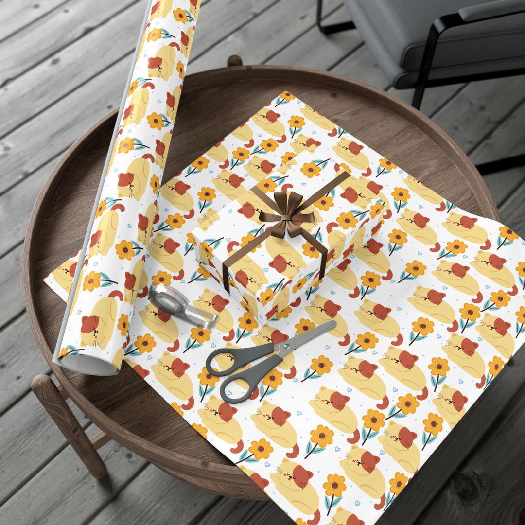 Paws and Petals Gift Wrap