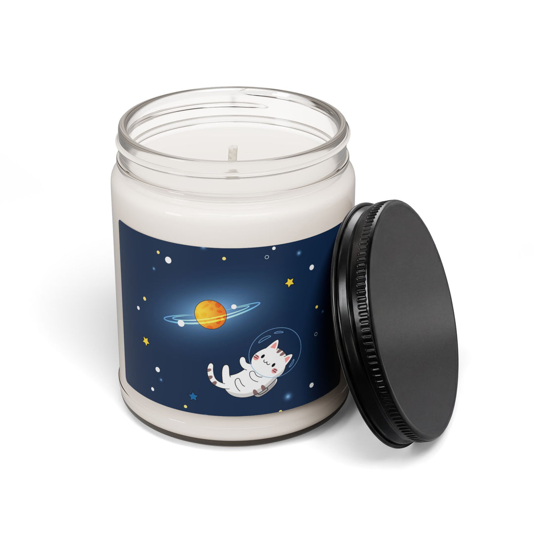 Cat in Space Scented Soy Candle, 9oz