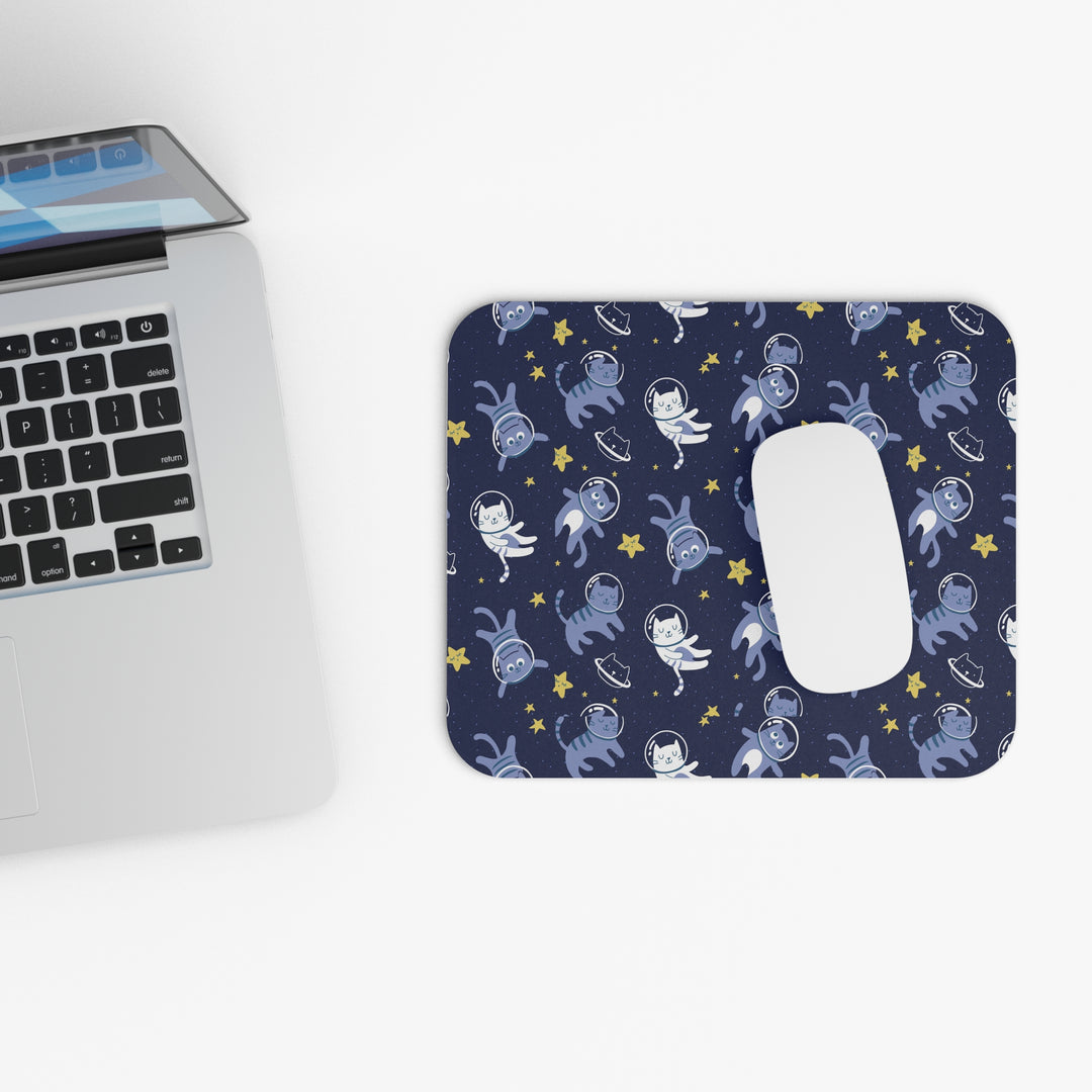 Cats in Space Mouse Pad