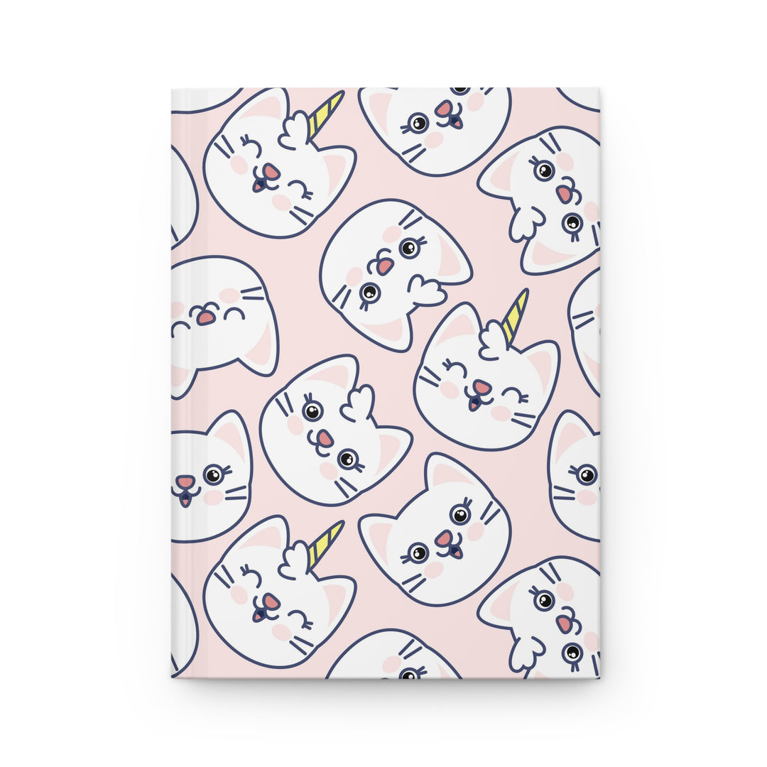 Unicorn Cat Hardcover Journal