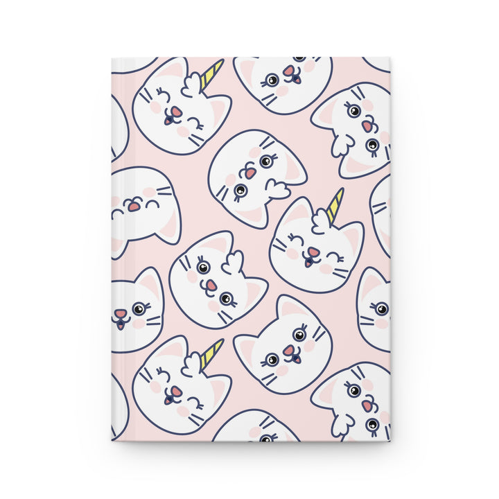 Unicorn Cat Hardcover Journal