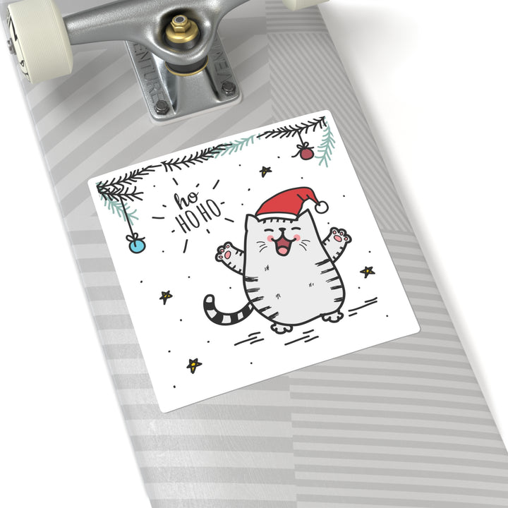 Ho Ho Ho Kitty Sticker