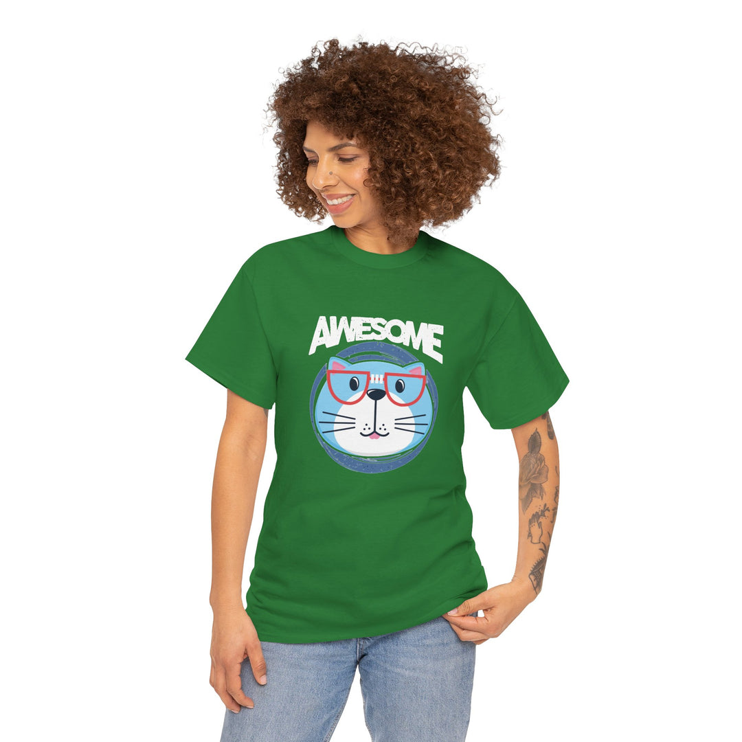 Awesome Cat Cotton Tee