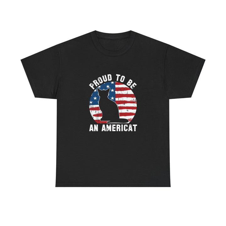 Proud to Be An Americat Cotton Tee