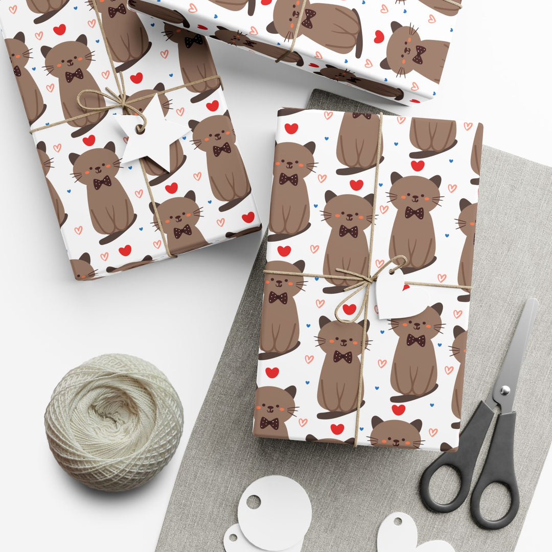 Sweetheart Kitty Gift Wrap