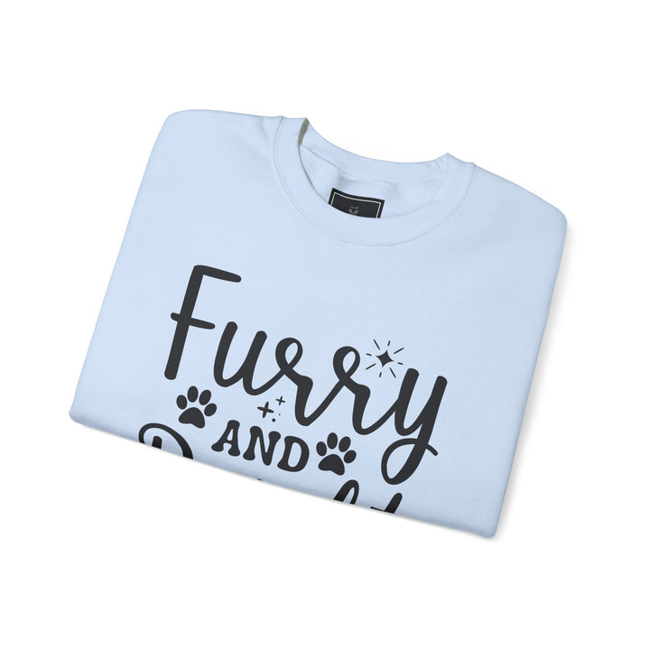 Furry and Bright Unisex Crewneck Sweatshirt