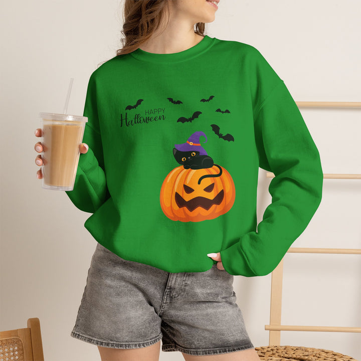 Cat-O-Lantern Crewneck Sweatshirt