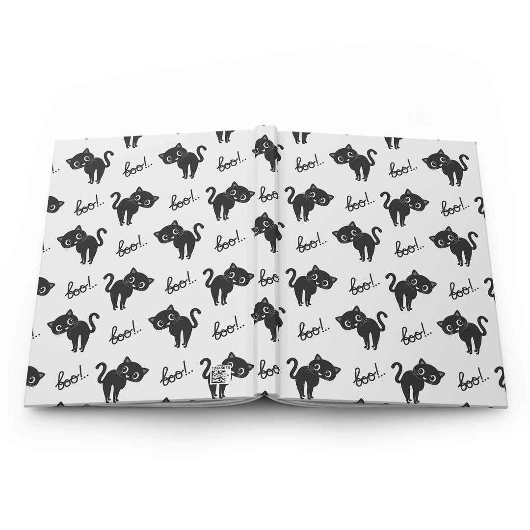 Boo Kitty Hardcover Journal
