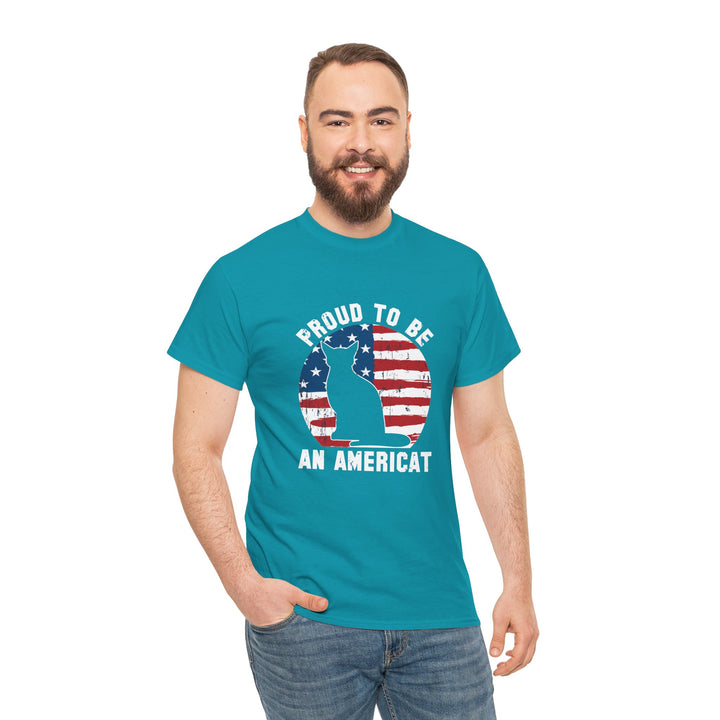 Proud to Be An Americat Cotton Tee