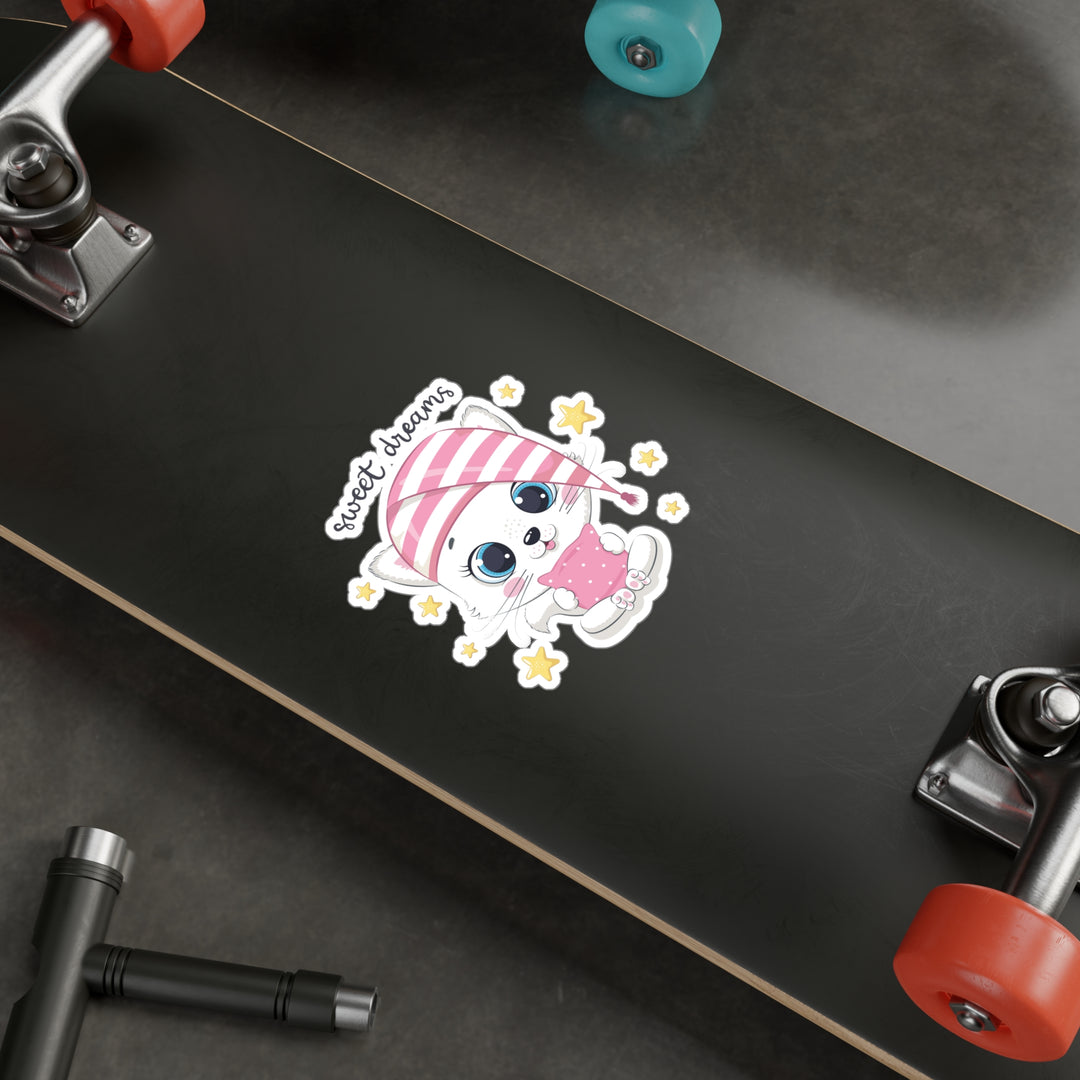Sweet Dreams Kitty Sticker