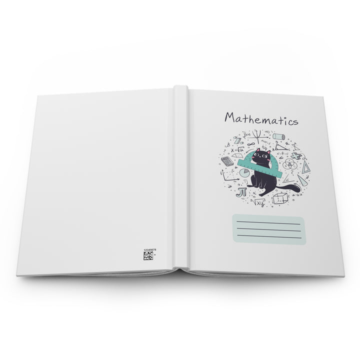 Mathematics Cat Hardcover Journal