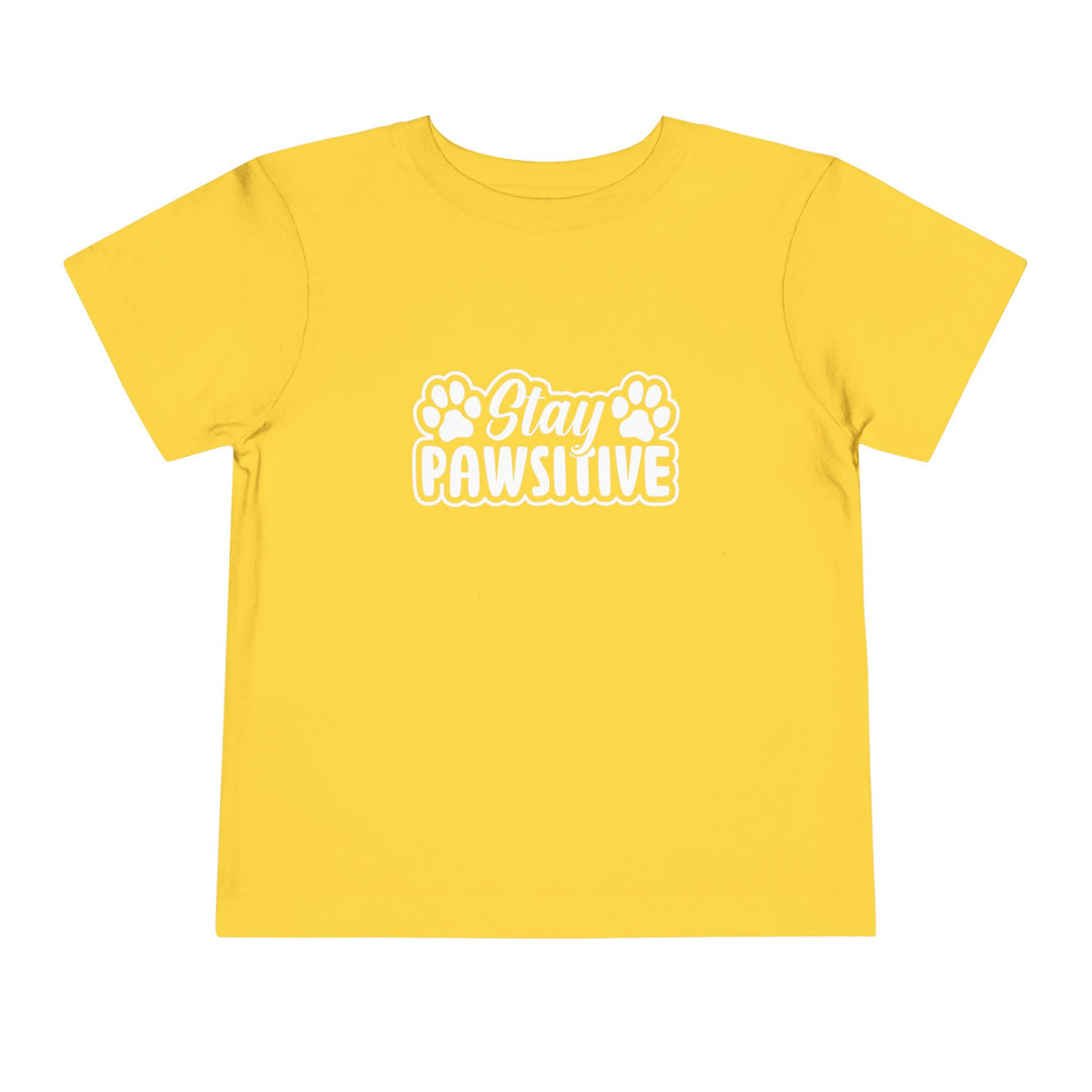 Stay Pawsitive Toddler Tee