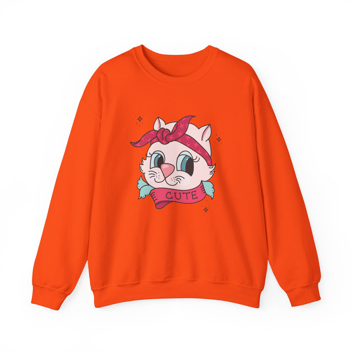 Tattoo Cat Crewneck Sweatshirt