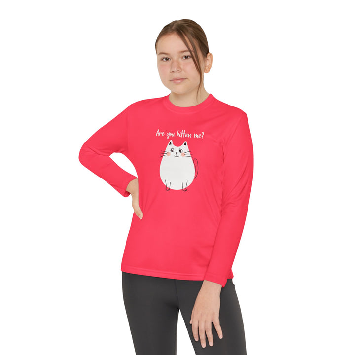 Kitten Me Youth Long Sleeve Tee