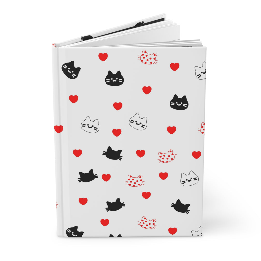 Cat Lover Hardcover Journal