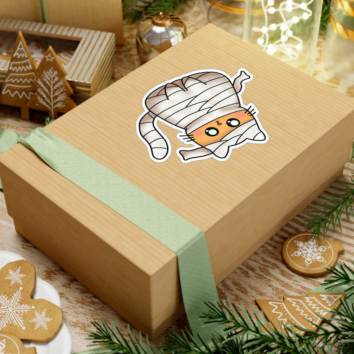 Mummy Cat Sticker