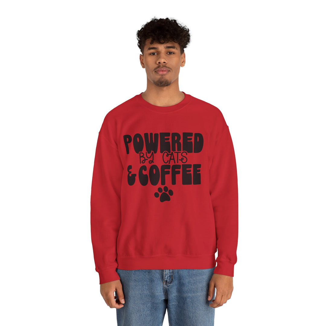 Cats and Coffee Crewneck Sweatshirt
