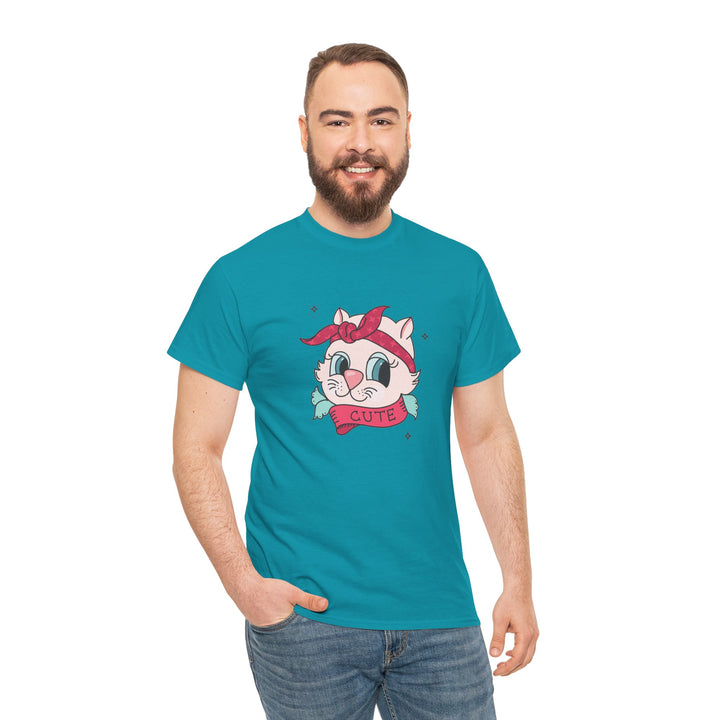 Tattoo Cat Cotton Tee