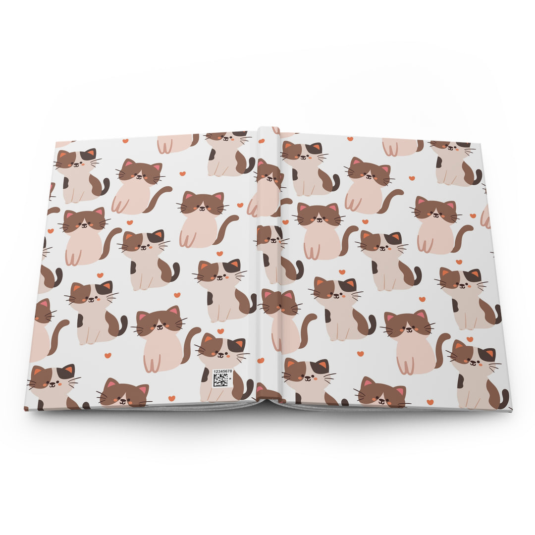Siamese and Calico Hardcover Journal