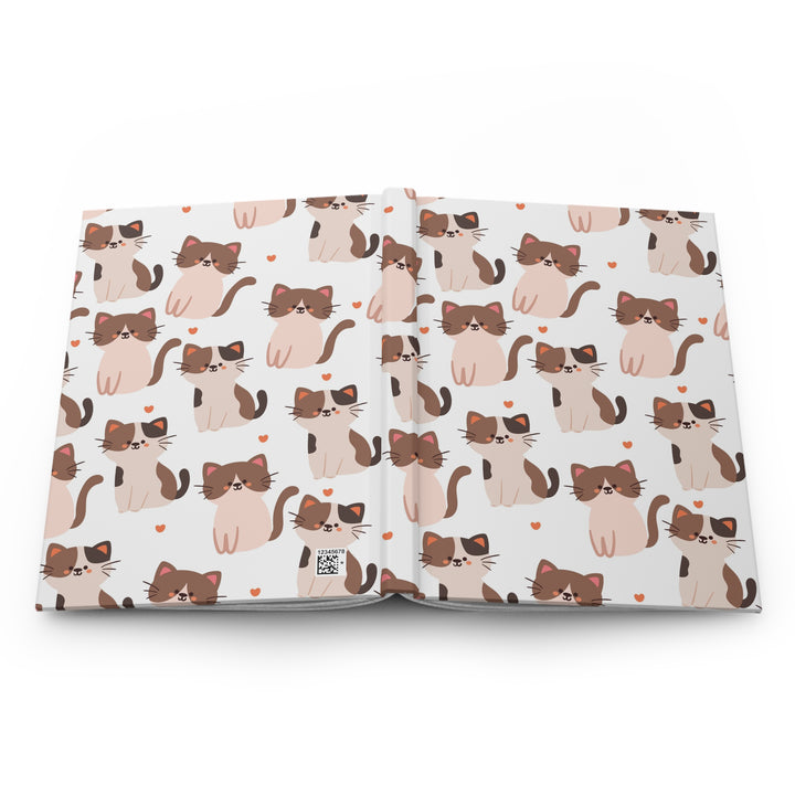 Siamese and Calico Hardcover Journal