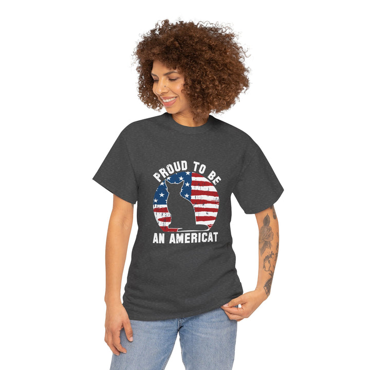 Proud to Be An Americat Cotton Tee