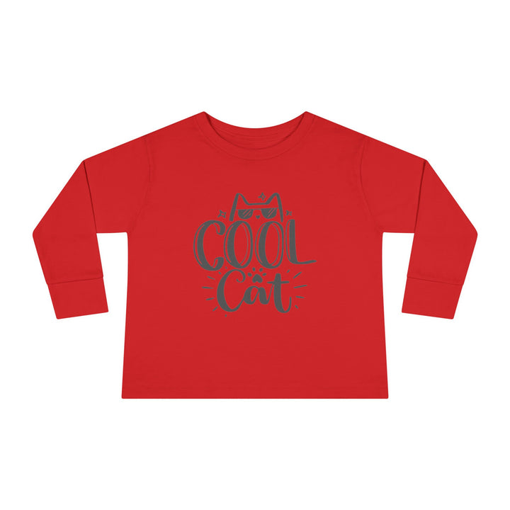 Cool Cat Toddler Long Sleeve Tee