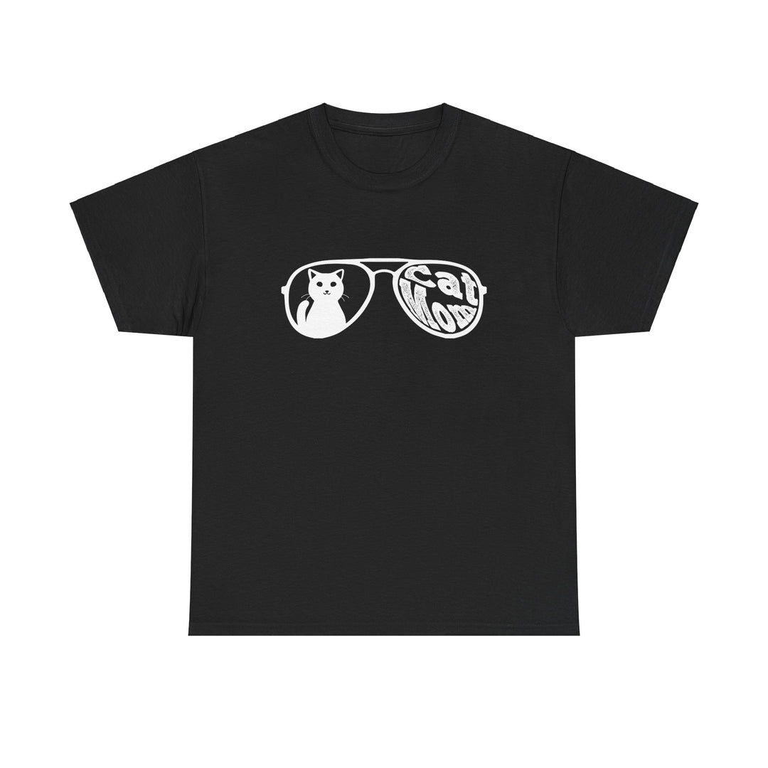 Cat Mom Cotton Tee- Happy Little Kitty