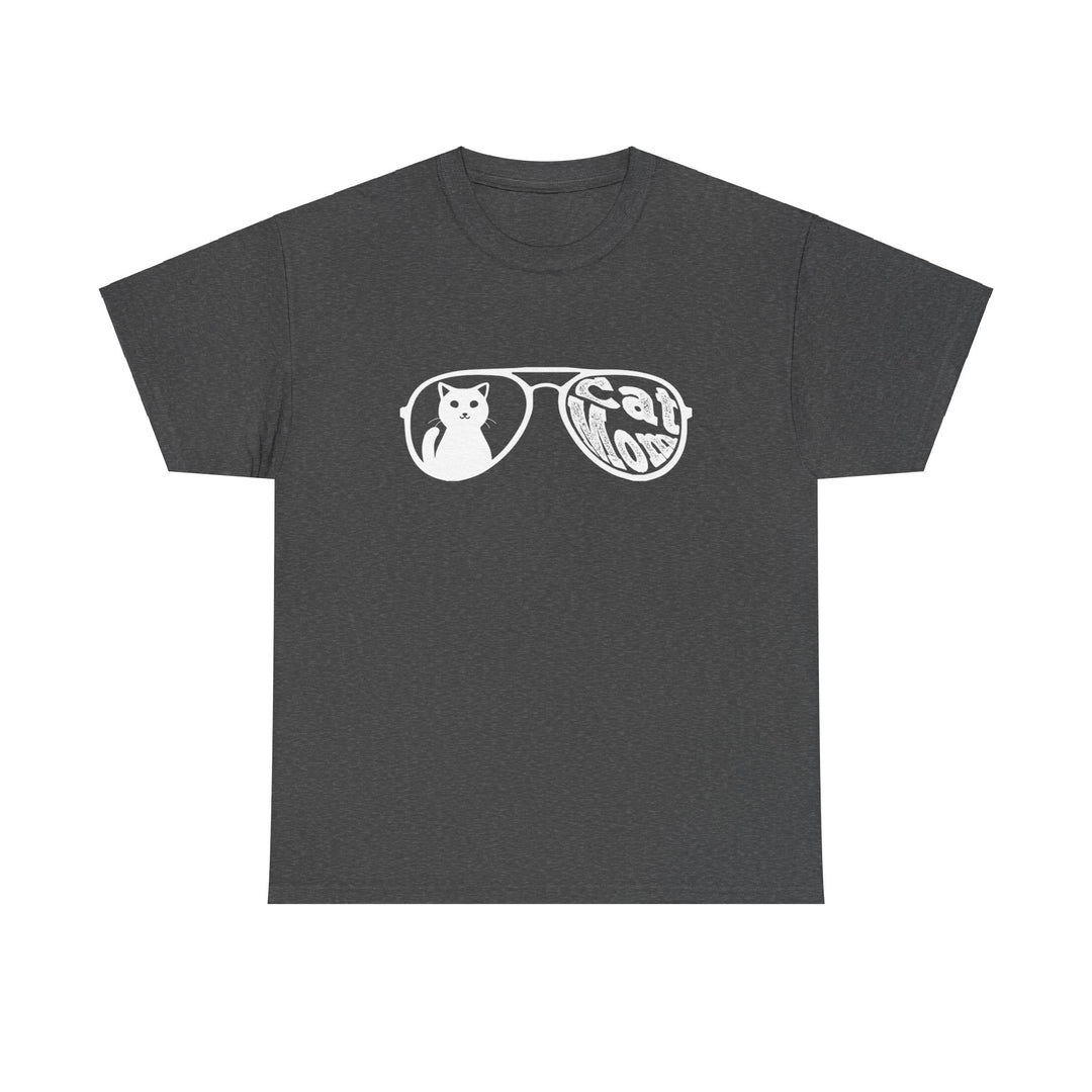Cat Mom Cotton Tee- Happy Little Kitty