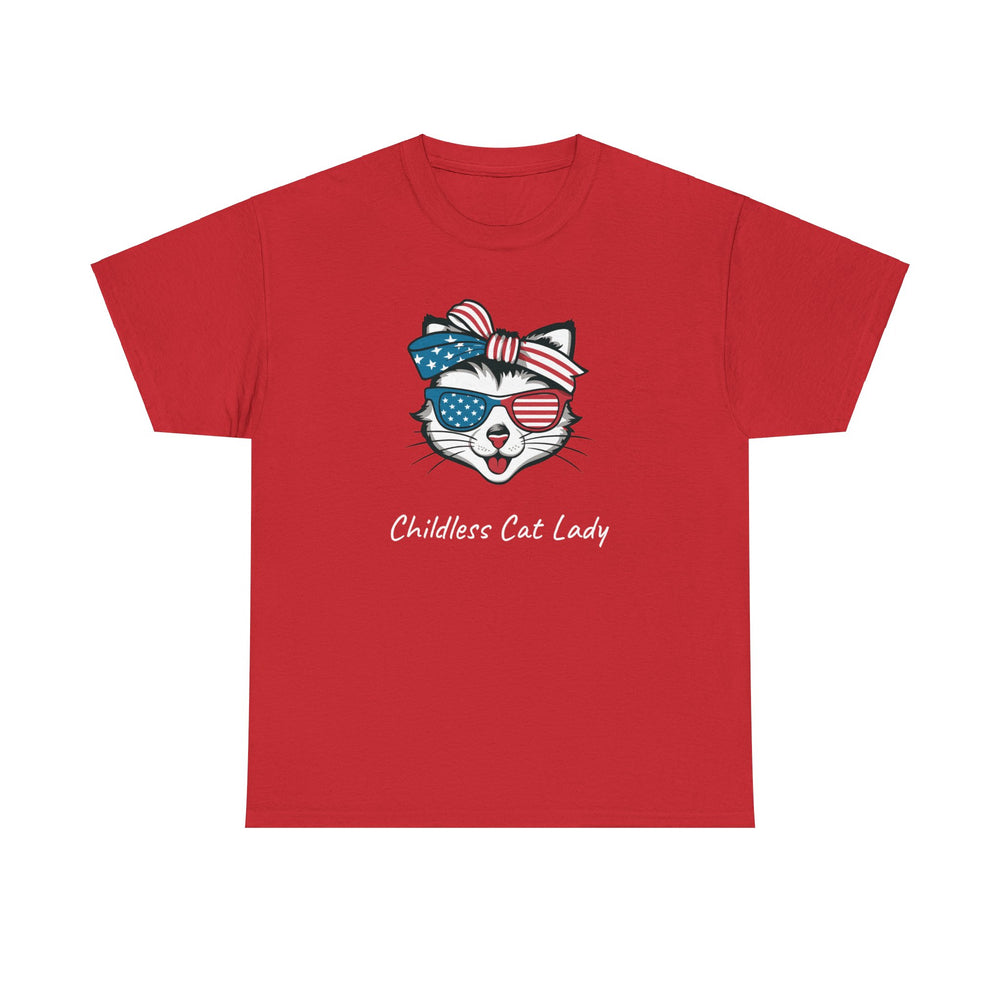 Childless Cat Lady Tee- Happy Little Kitty