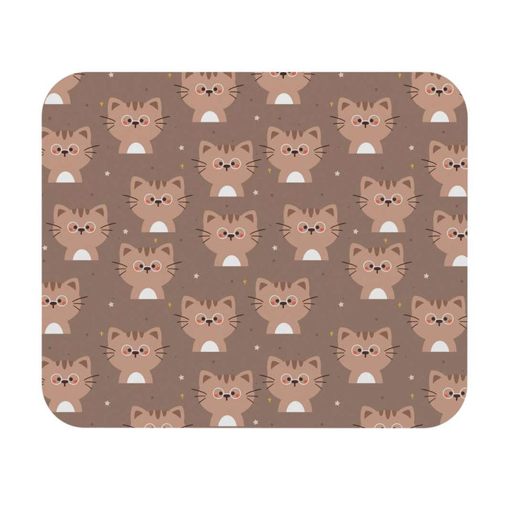 Chocolate Cat Mouse Pad - Happy Little Kitty