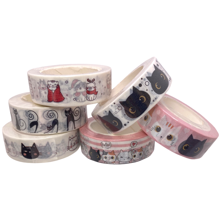 Cat Themed Washi Tape