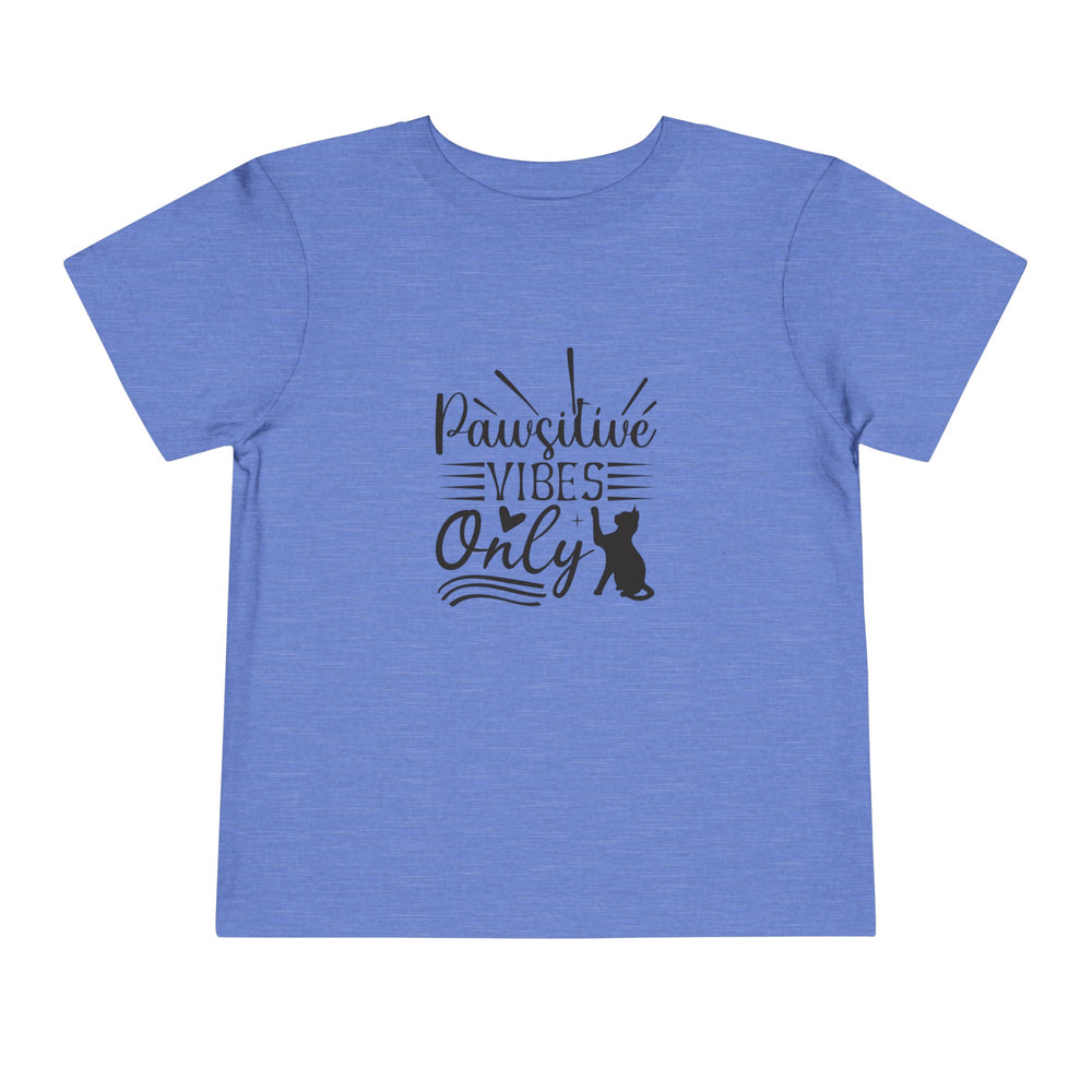 Pawsitive Vibes Toddler Tee - Happy Little Kitty