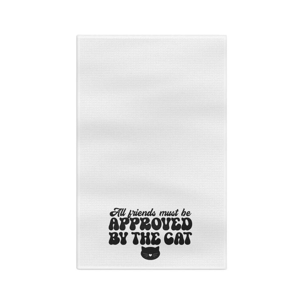Approved by the Cat Tea Towel - Happy Little Kitty