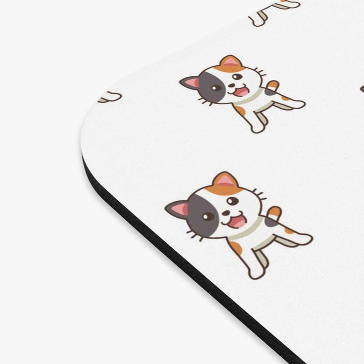 Calico Cat Mouse Pad - Happy Little Kitty