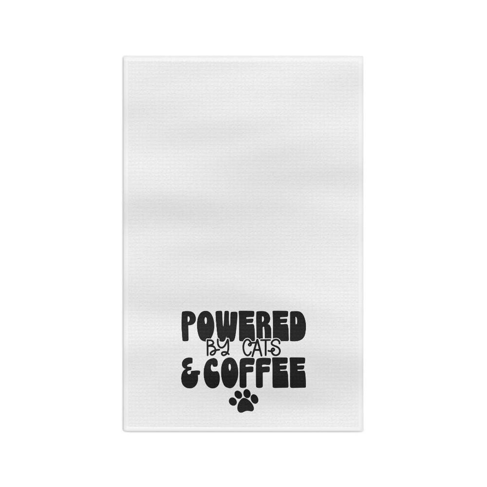 Cats and Coffee Tea Towel - Happy Little Kitty