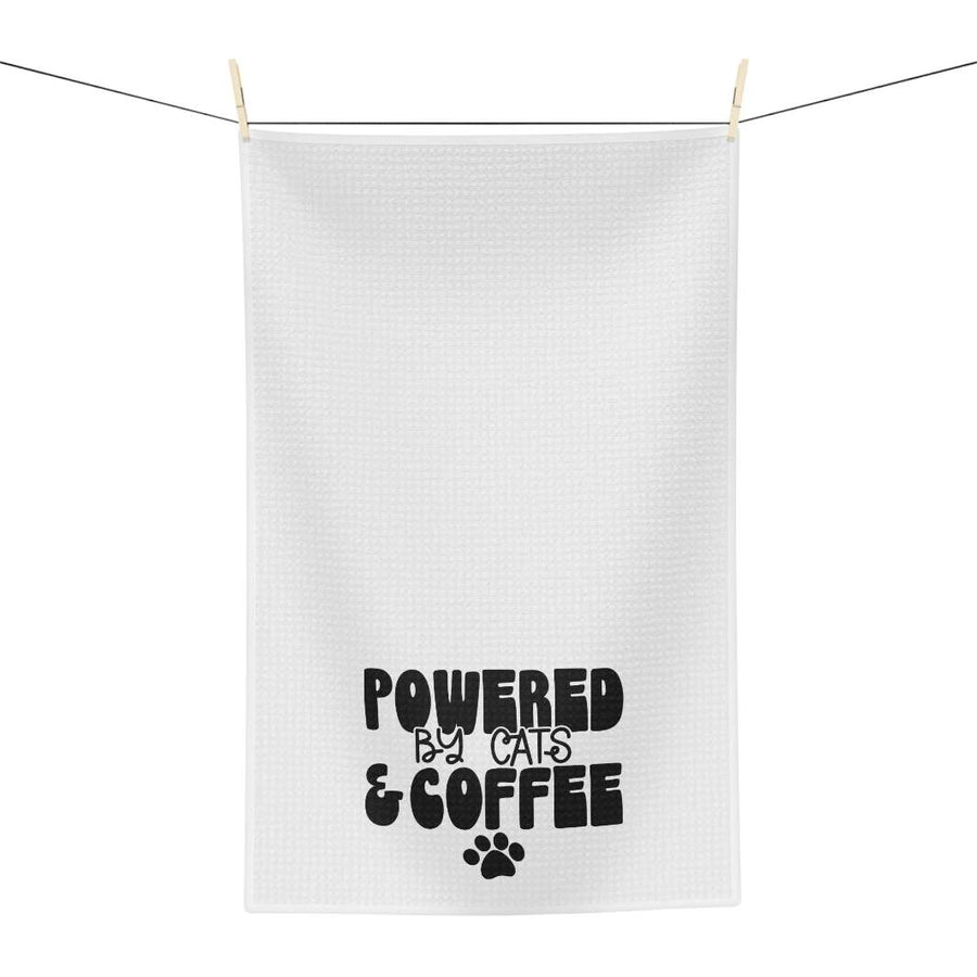 Cats and Coffee Tea Towel - Happy Little Kitty