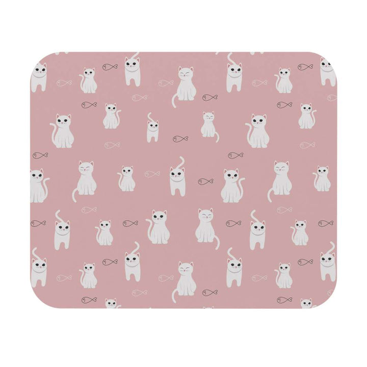 Cats and Fish Mouse Pad - Happy Little Kitty